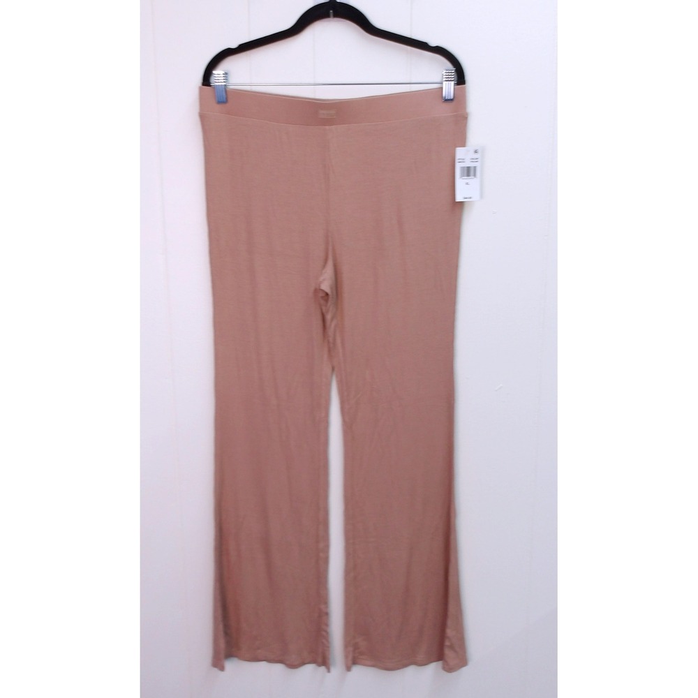 Steve Madden Womens Proline Ribbed Cropped Wide Leg Pants, XL‎ / #9183 - Picture 2 of 5